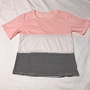 Three blocked shirt